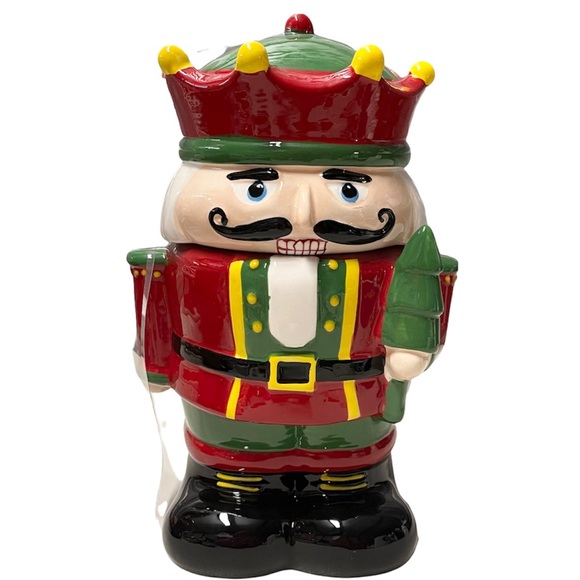 Peppermint Place Large Nutcracker Canister - Picture 1 of 6